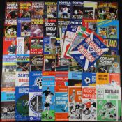 Collection of Scotland international home match programmes to include 1960 England, 1962 Scottish