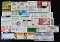 1982-2013 Celtic Home Away Football Ticket Stubs - plus some Manchester United tickets to include