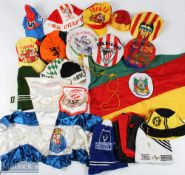 World Football, Flags, Caps, Hats, Snood to include an ETO Snood, Barcelona, Bilbao, Porto,