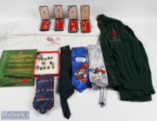 1952-2000 Olympic Games Collectables memorabilia, to include a 1952 British Olympic association