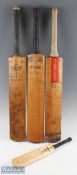 3x Various Cricket Bats features Wisden The John Hampshire Autograph, Harrow Gradidge MJK Smith