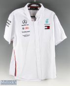 3 F1 Shirts, to include a Formula 1 Mercedes AMG Petronas Team, Bose UBS Qualcomm Hewlett Packard