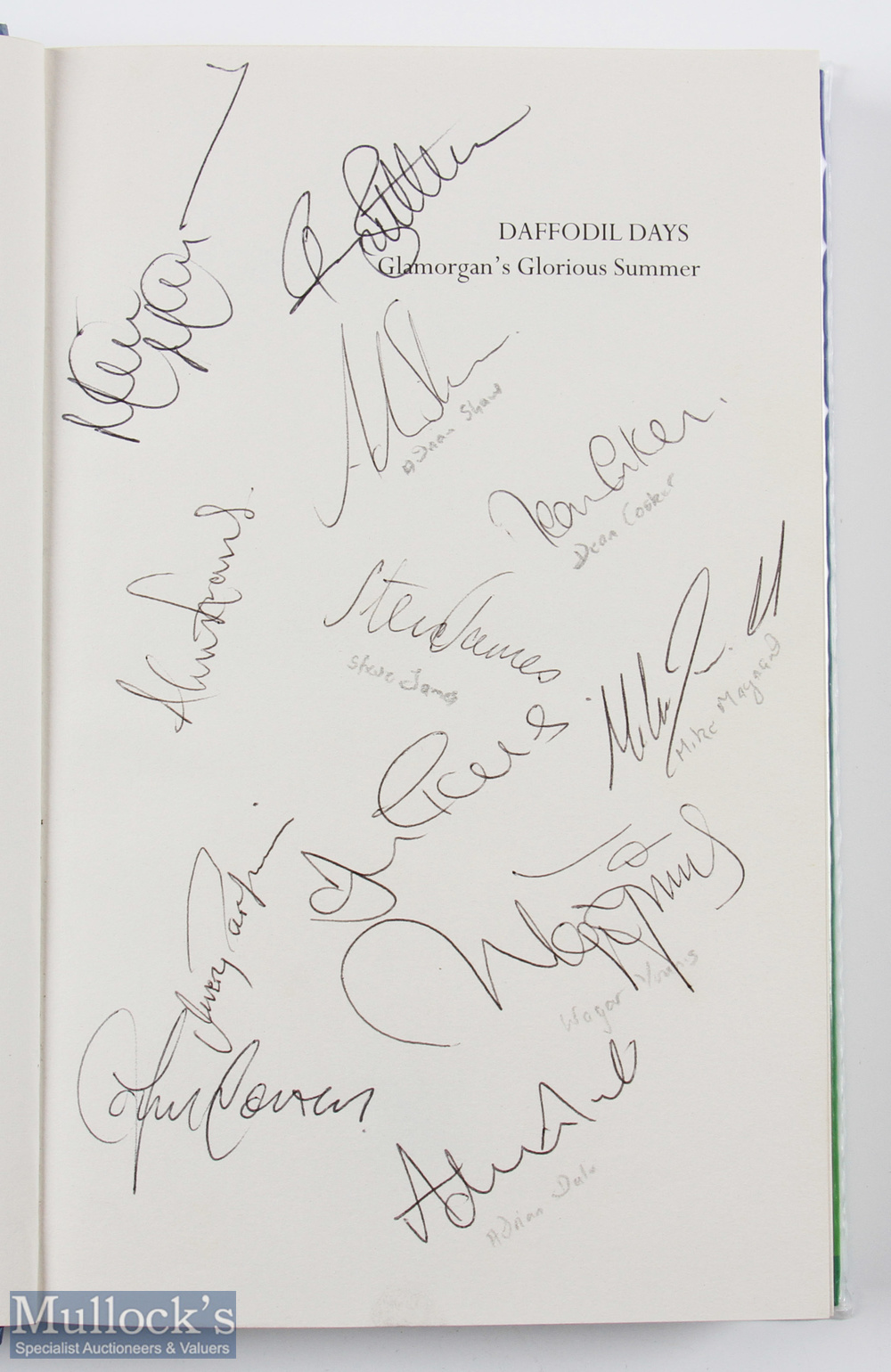 Signed Cricket Books, to include Geoffrey Boycott In The Fast Lane West Indies Cricket Tour 1981, - Image 6 of 8