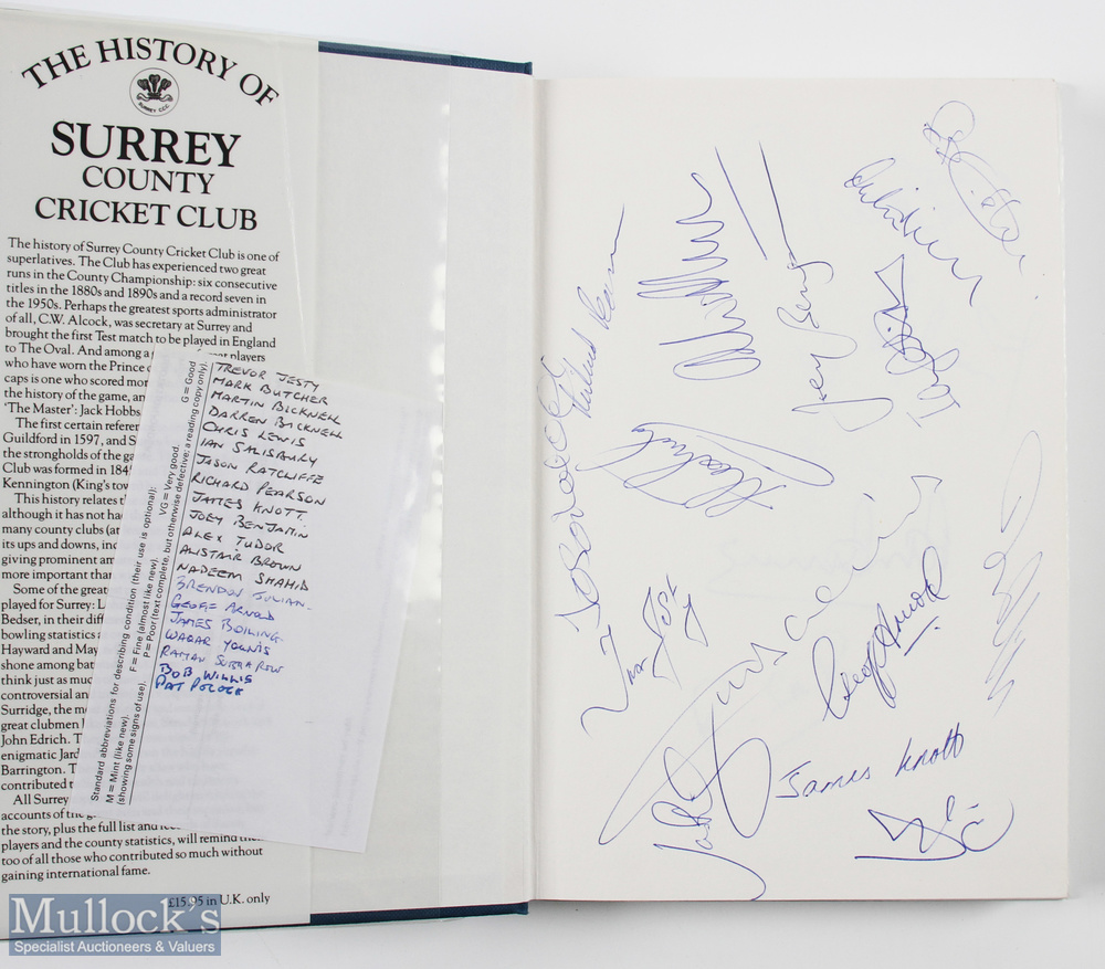 Signed Cricket Books, to include Geoffrey Boycott In The Fast Lane West Indies Cricket Tour 1981, - Image 7 of 8