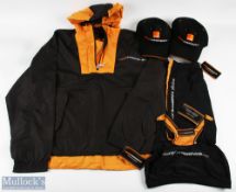 c2000 Orange Arrows F1 Team Jacket, Caps, ladies' aerobics top and shorts all unused official