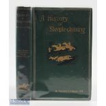 1901 History of Steeple-chasing BLEW, William C A Published by John C Nimmo, London, Hardcover.