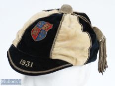 1931 School /College Sports Cap, unknown sport