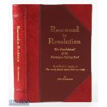 Stephenson, J - "Rosewood to Revolution", published privately, half leather bound example with