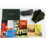 Firearms Books, Gloves, an unused registered firearms dealer book, Eley shotgun cartridge guide