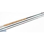Sharpe's Aberdeen Aquarex carbon salmon rod 15' 3pc line 10#, 25" handle with double down locking