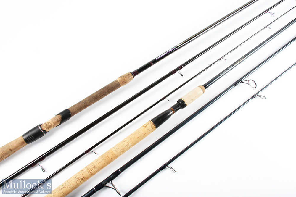 Daiwa Connoisseur-Z Match carbon long distance special match rod 14' 3pc 24" handle, plastic reel