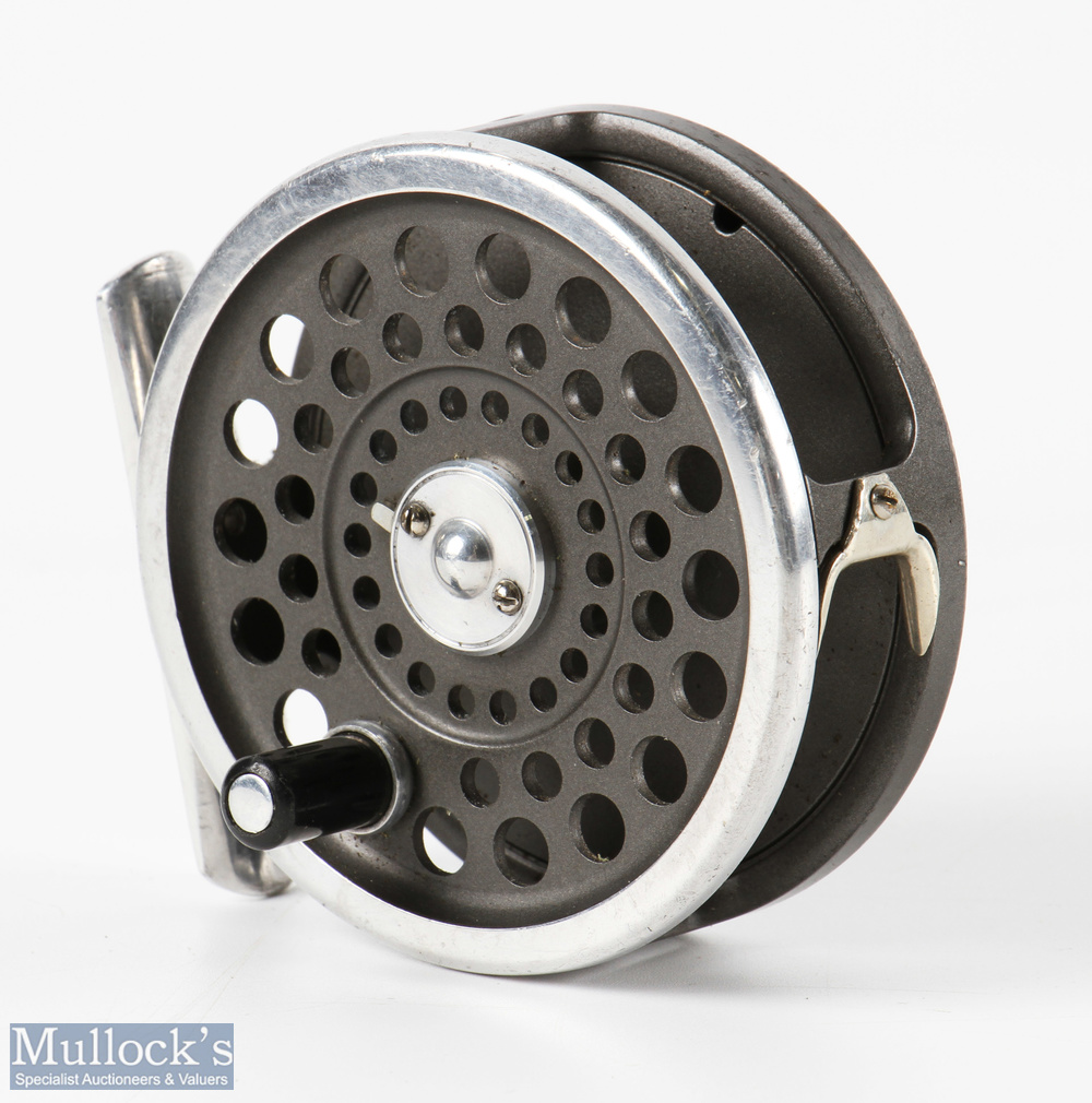 Hardy Bros Marquis 5 alloy fly reel, 3" spool with 2-screw latch, rear tensioner, constant check, - Image 2 of 3