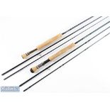 Grey's Alnwick GRX carbon fly rod 9' 6" 3pc line 6/7#, alloy uplocking reel seat with carbon insert,
