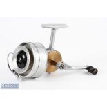 The Bowell Autoreel Spinning Reel alloy construction with brass winding plate, with automated