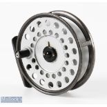 Hardy Bros "The Viscount 140" alloy fly reel 3 5/8" spool with 2-screw latch, rear tensioner, very