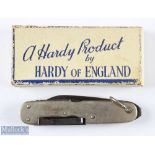 Hardy Bros - The Hardy's Anglers Knife No 3, strong spring to all tools, tip of nail file broken