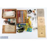 Veniard Fly Tying Kit and other accessories - including silks, tools, vise, booklets and materials