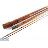 Army & Navy Victoria Street, London greenheart fly rod 12' 3pc (middle section 4" short, tip 5"