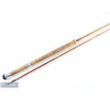 Falcon Redditch "The Osprey" built cane light salmon/sea trout fly rod, 10' 6" 2pc, 18" mushroom