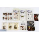 A cornucopia of Fly Fishing Flies, comprising: 3x unused Dragon Tackle fly collections - Diawl