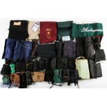 A collection of over 40 cloth rod bags of various sizes, to include Bruce & Walker, Abu,