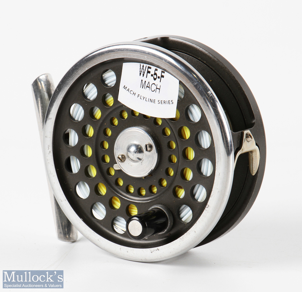 Hardy Bros Marquis 5 alloy trout fly reel, 3" spool, 2-screw latch, rear tensioner, constant - Image 2 of 3