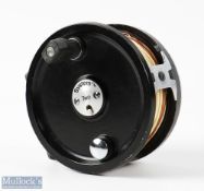 Scientific Anglers 3M System Two 1011 Fly Reel in black, with rear tension adjuster, runs smooth,