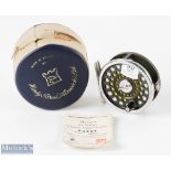 Hardy Bros Marquis 5 alloy trout fly reel, 3" spool, 2-screw latch, rear tensioner, constant