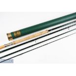R. Winston Rod co 14ft Spey rod 8.75oz, serial no 54210 with 25" cork handle, maple reel seat,