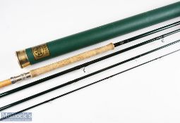 R. Winston Rod co 14ft Spey rod 8.75oz, serial no 54210 with 25" cork handle, maple reel seat,