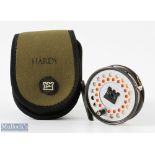 Hardy Bros "The Viscount 130" alloy fly reel, 3.25" spool, 2-screw castle latch, rear tensioner, U