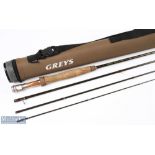 Grey's Alnwick XF2 Streamflex carbon fly rod nymphing 10' 4pc line 3#, double alloy uplocking reel