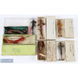 A collection of Artificial Baits, made up of the following: Hardy prawn tackle, boxed; Hardy