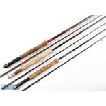 Shakespeare Leander carbon fly rod 1787-300, 3m, 2pc, line 8/9#, uplocking reel seat, lined
