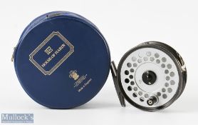 Hardy Bros "The Viscount 130" trout fly reel 3.25" spool, 2-screw latch, rear tensioner, light use