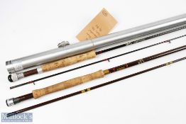 Hardy Richard Walker Reservoir Superlight fly rod 9' 3" 2pc line 7/8#, alloy uplocking reel seat,