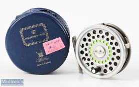 Hardy Bros Marquis 6 alloy fly reel, 3.25" spool, 2-screw latch, rear tensioner, constant check,