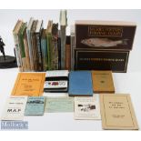 Fishing Books and Ephemera Collection, with noted books of Fishing With Float & Fly William Child