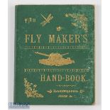 An Angler, The Fly Makers Handbook Illustrated - has some slight worm damage to front cover and