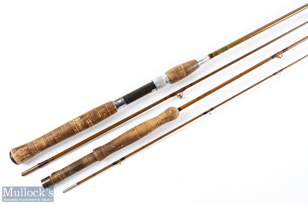 A rare Apollo tubular steel "The Brook" fly rod by Accles & Pollock Oldbury 6' 2pc brass sliding