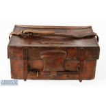 J Bernard & Son, 5 Church Place, Piccadilly, London SW tool leather travel fishing case 19" x 13"