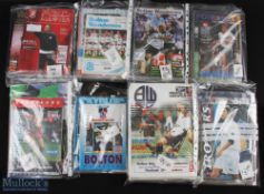 Comprehensive collection of Bolton Wanderers match programmes in the Football League Cup to