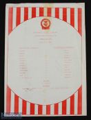 1979/80 Lincoln City v Grimsby Town Lincs. Senior County Cup match programme 6th August 1979,