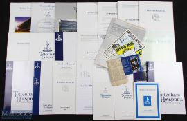 1983-1996 Tottenham Hotspurs Football Annual Reports + Accounts, a good selection of reports and