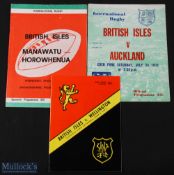 1971 British & I Lions Rugby Programmes (3): The Lions went on winning at Wellington, Auckland and