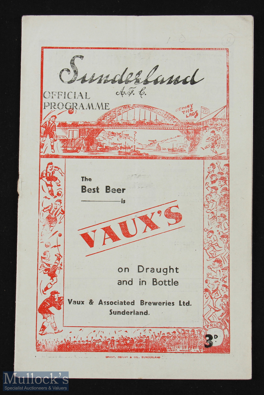 1948/49 Sunderland v Middlesbrough Div. 1 match programme Xmas Day 1948; fair/good. (1)