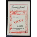 1948/49 Sunderland v Middlesbrough Div. 1 match programme Xmas Day 1948; fair/good. (1)