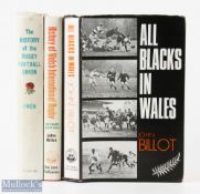 Trio of Rugby Histories (3): O L Owen's History of the RFU, 1955, 368pp w d/j; John Billot's History