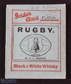1919 S African Rugby Book: Super find, published in Johannesburg after WW1, CV Becker's blue