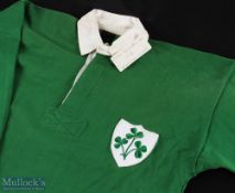 1982 Ciaran Fitzgerald Matchworn Ireland Rugby Jersey: From the Triple Crown season of 1982, the O'
